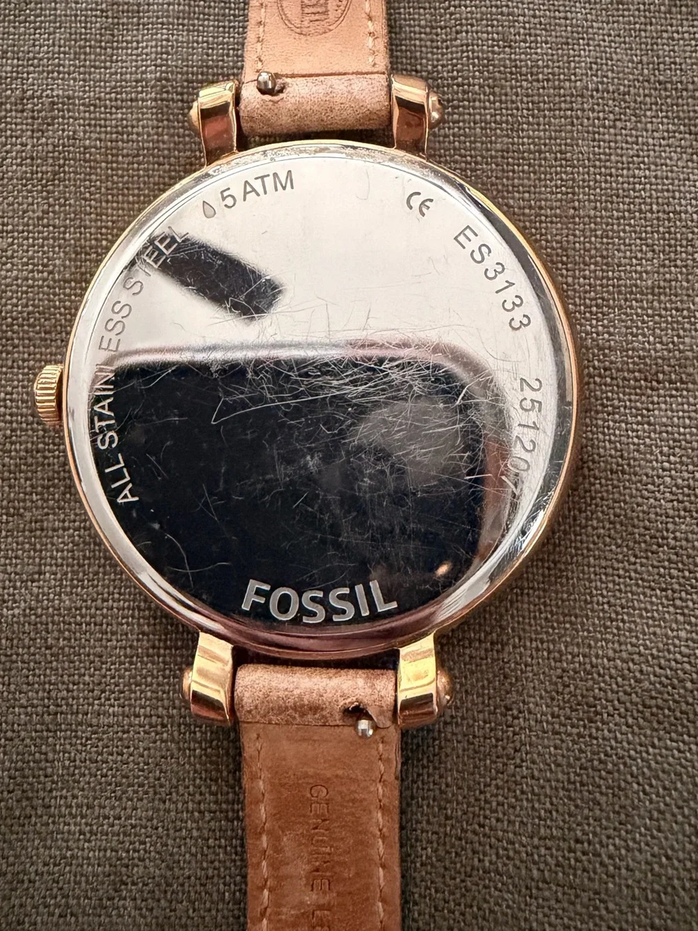 Fossil Heather Sand Women's Watch ES3133